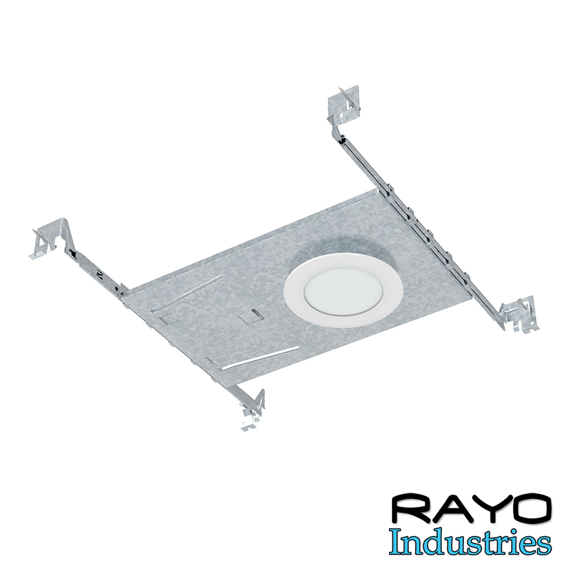 NEW CONSTRUCTION 4″ ULTRA THIN RECESSED LED PANEL LIGHT