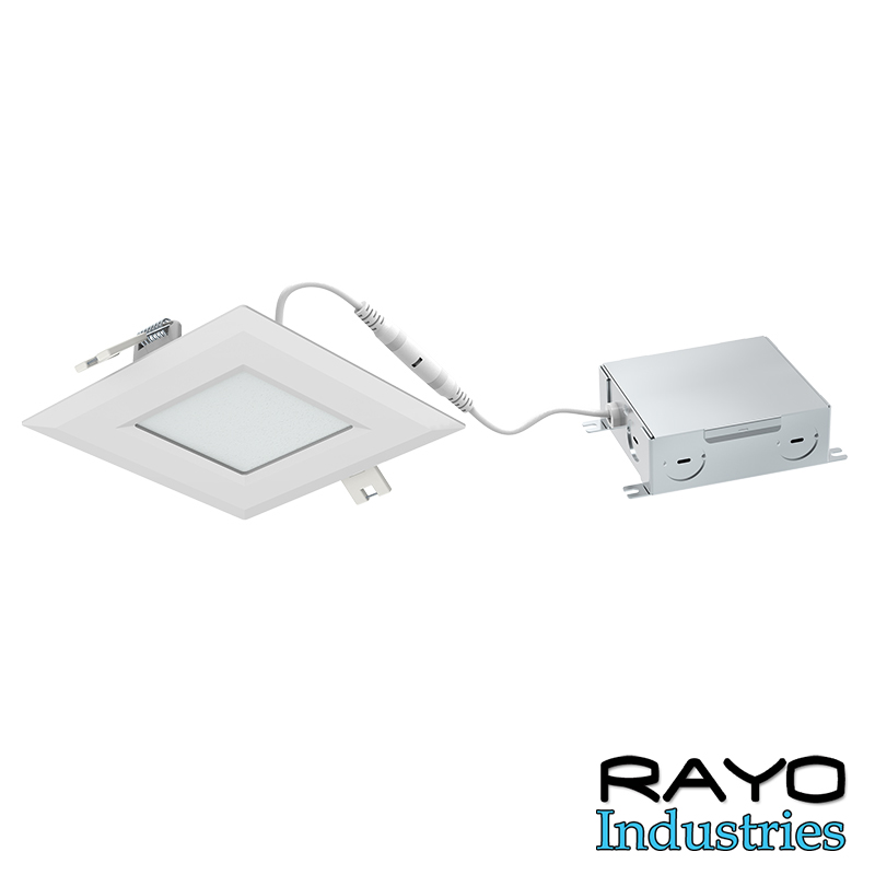 4″ ULTRA THIN RECESSED SQUARE LED PANEL LIGHT