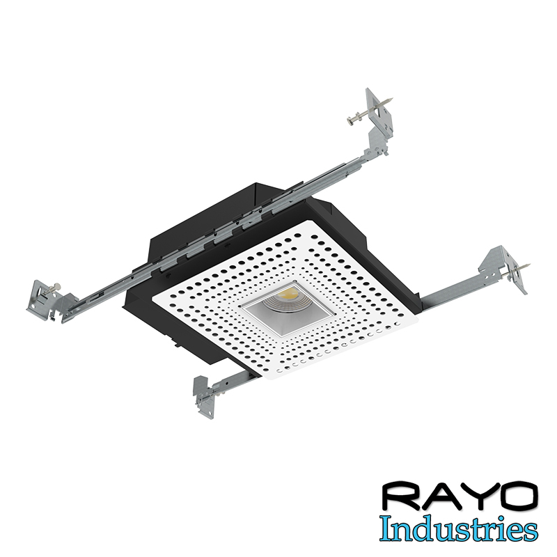 SQUARE TRIMLESS LED SHALLOW DOWNLIGHT KITS