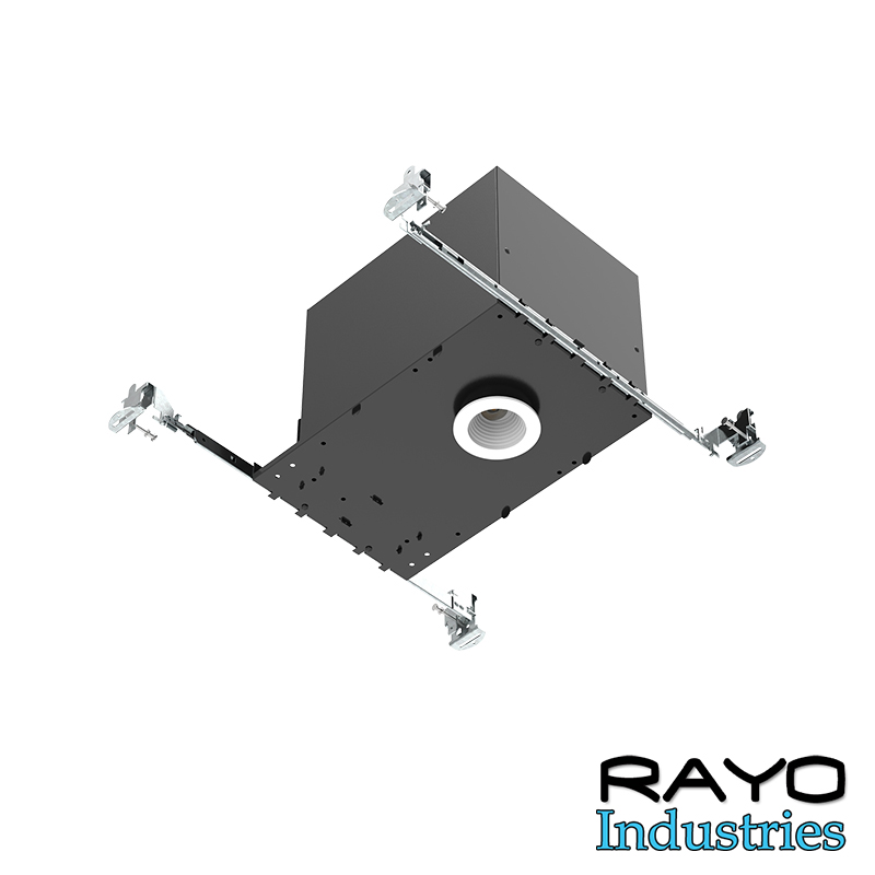 IC AIRTIGHT 2″ ROUND LED BAFFLE DOWNLIGHT