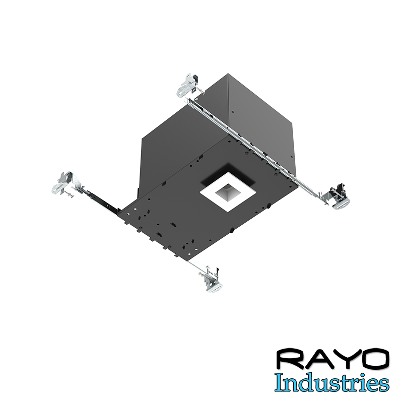 IC AIRTIGHT 2″ SQUARE LED BAFFLE DOWNLIGHT