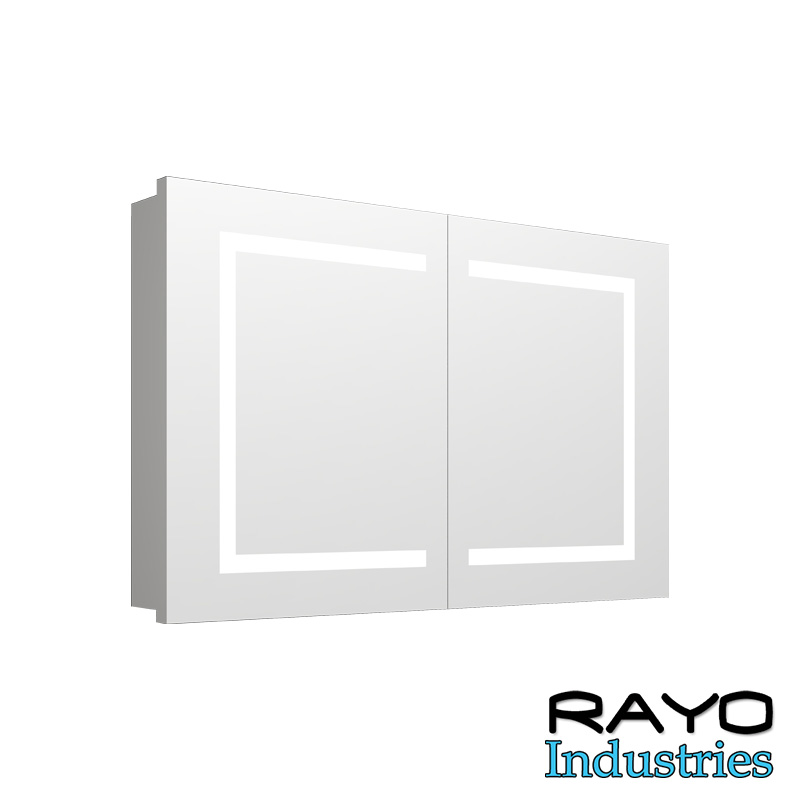 WALL MOUNTED ILLUMINATED MIRROR CABINET