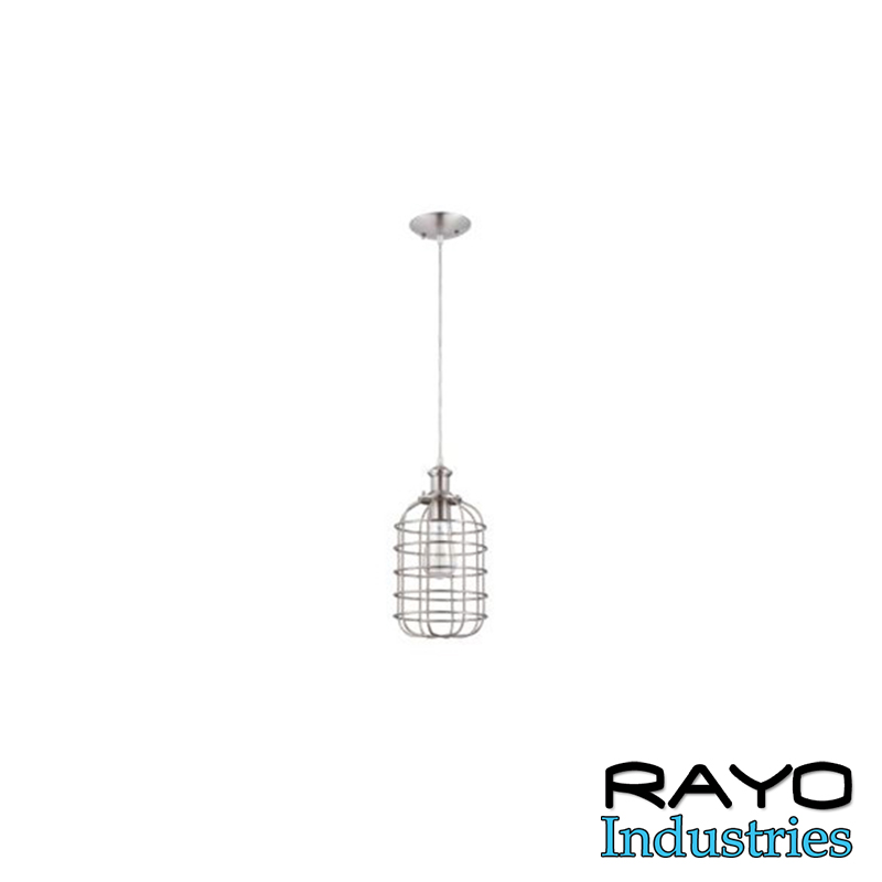 BRUSHED NICKEL MINI PENDANT LIGHT